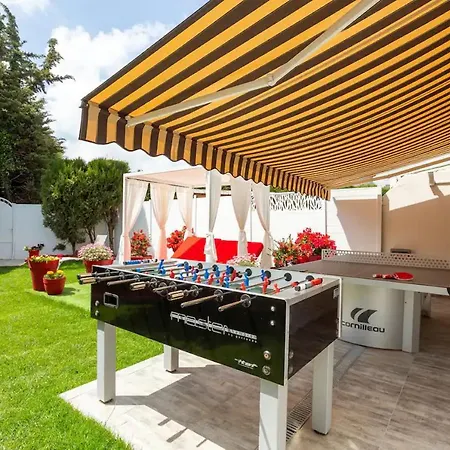 High Standing! 200m2 Private Garden Jacuzzi Sun Bed & Interior Апартаменты Антиб